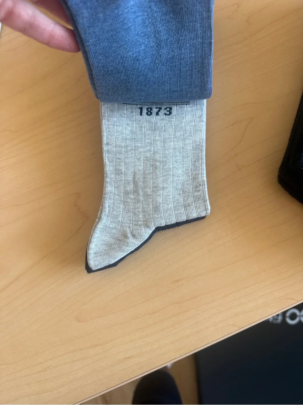 Levi's Regular Cut Crew Socks - Black & Multi Color